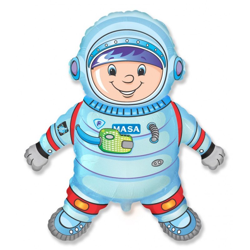 Mini folinis balionas "Astronautas" (FX14" 36x30 cm.) - 1