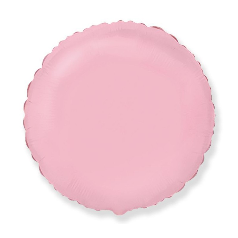 Folinis balionas "Apskritimas"/ rožinis (FX/18" 48 cm.) - 1