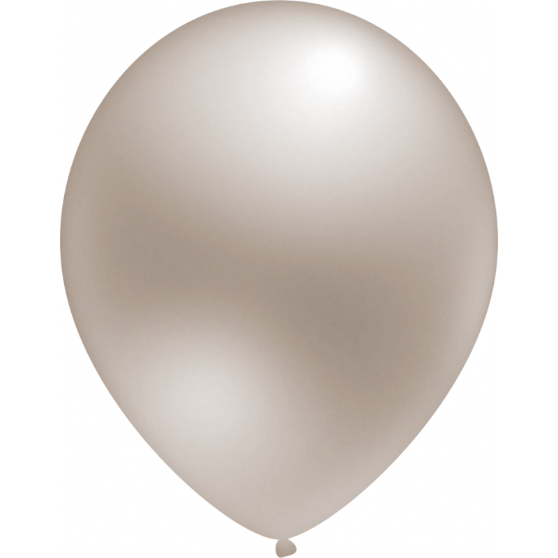 Sidabriniai perlamutriniai balionai (5 vnt./28 cm.) - 1