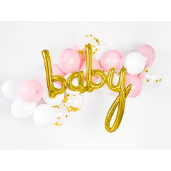 Užrašas "Baby"/auksinis (+/- 73.5x75.5 cm.) - 2