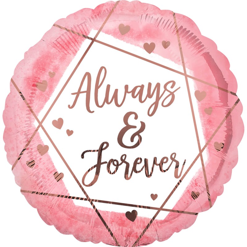Folinis balionas "Always Forever" (17" 43 cm.) - 1