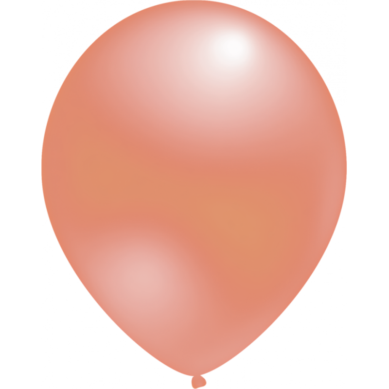 Rose Gold perlamutriniai balionai (50 vnt./30 cm.) - 1