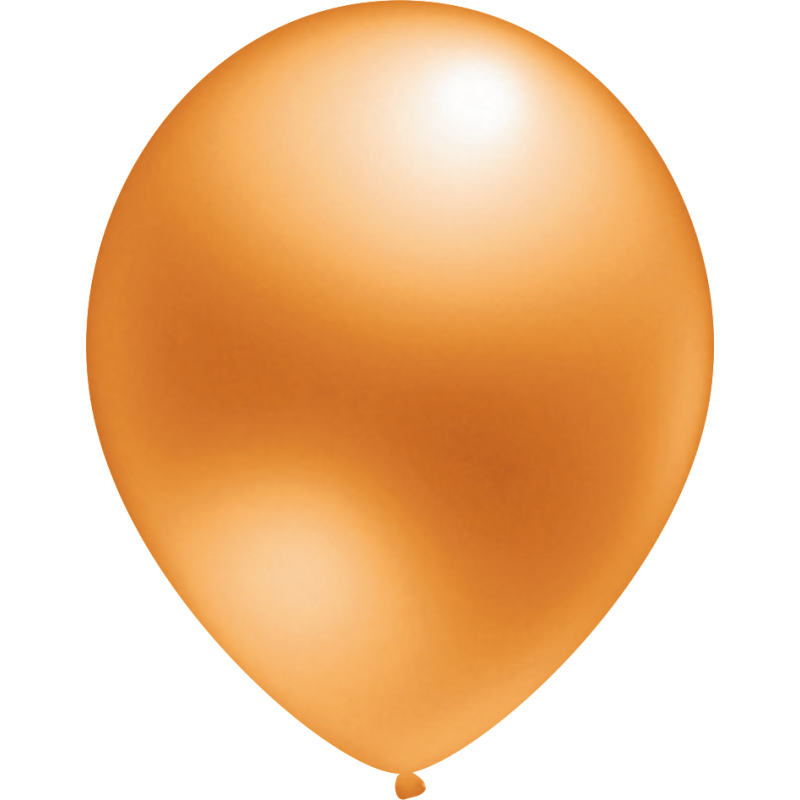 Oranžiniai perlamutriniai balionai (20 vnt./28 cm.) - 1