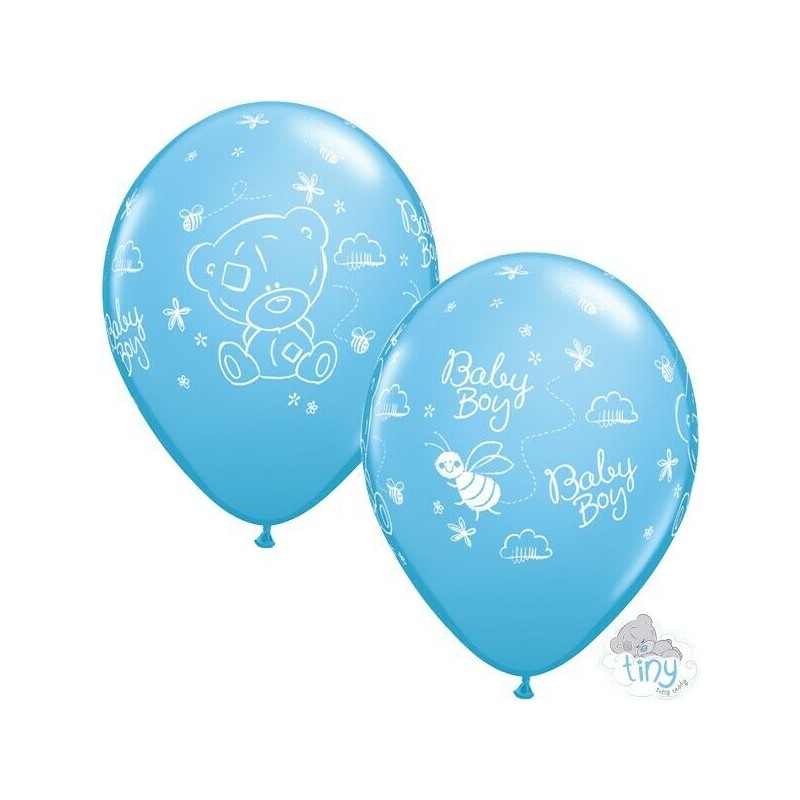 Gum. balionai "Baby boy" (25vnt./28cm.) - 1