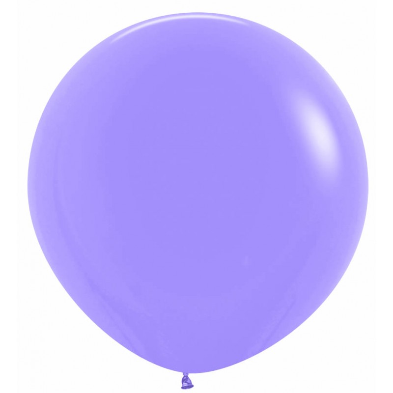 Violetinis didelis pastelinis balionas (1vnt./91 cm.) - 1