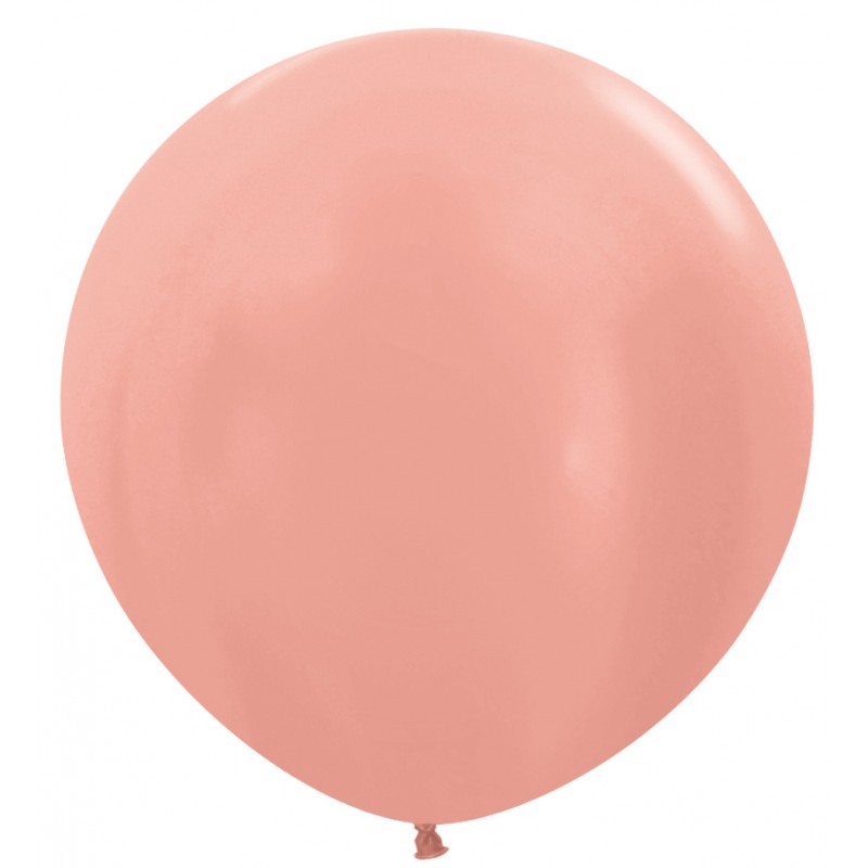 Rose Gold didelis perlamutrinis balionas (1vnt./91 cm.) - 1
