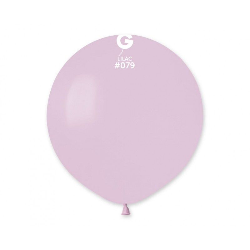 Šv. violetinis pastelinis balionas (1 vnt./48 cm.) - 1