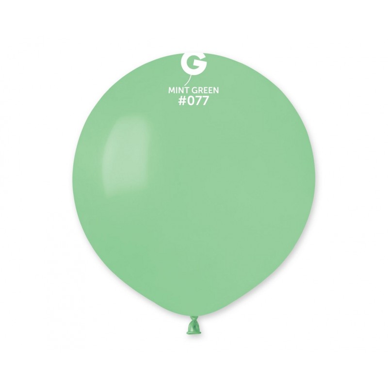 Mėtinis pastelinis balionas (1 vnt./48 cm.) - 1