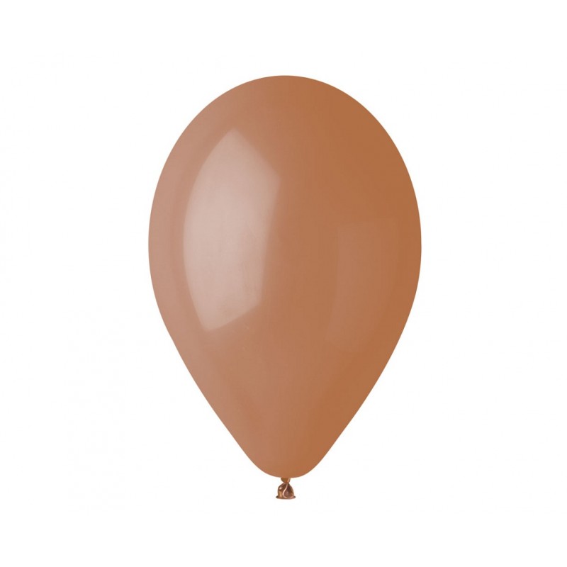 Pasteliniai kavos spalvos balionai (20 vnt./30 cm) - 1