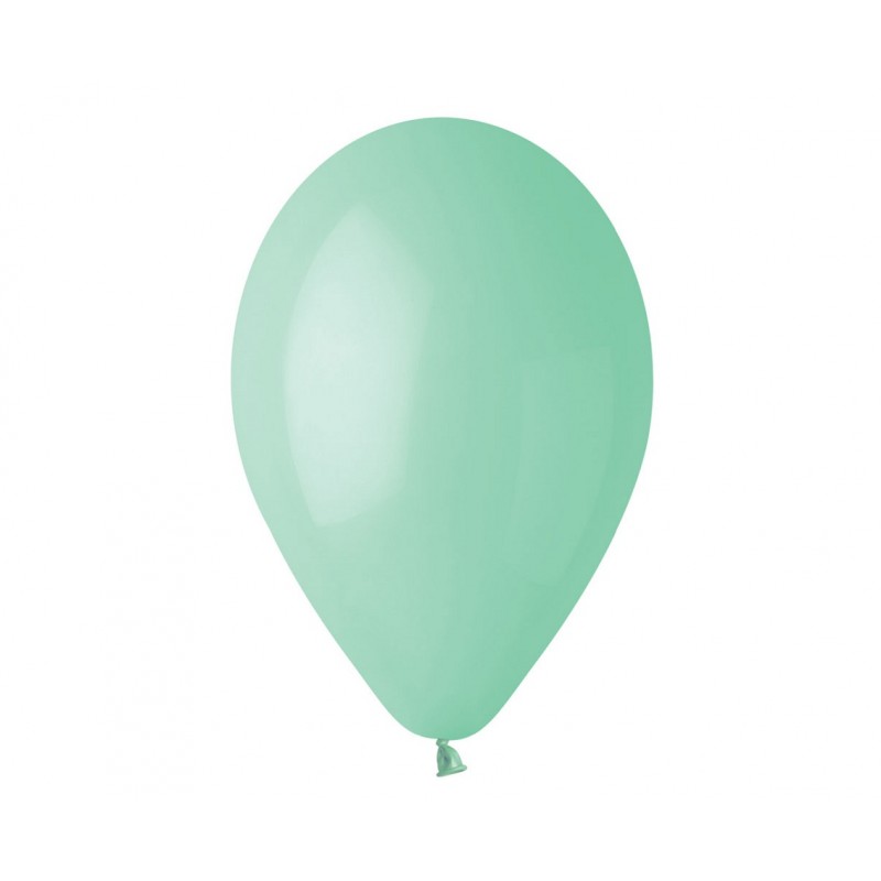 Pasteliniai mėtinės spalvos balionai (20 vnt./30 cm) - 1