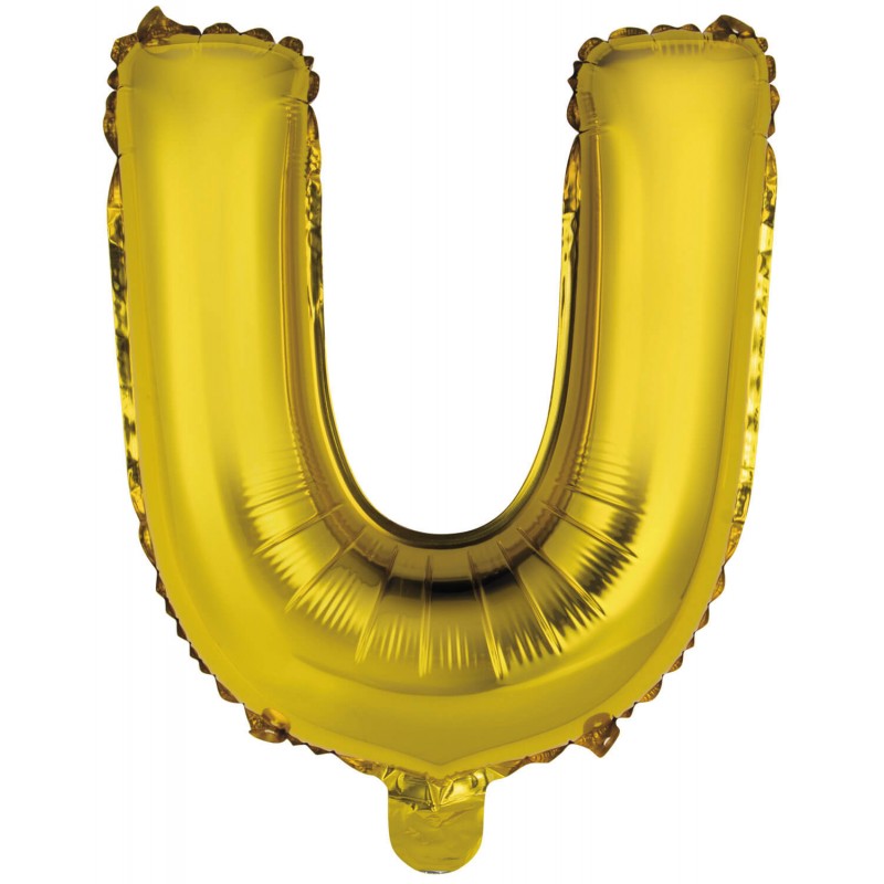 Folinis balionas "Mini raidė U" (1 vnt./44 cm) - 1