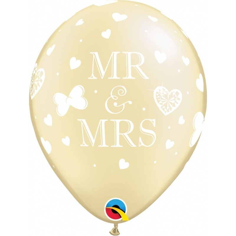 Guminiai balionai "Mr & Mrs"