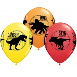 Guminiai balionai "Dinozaurai"