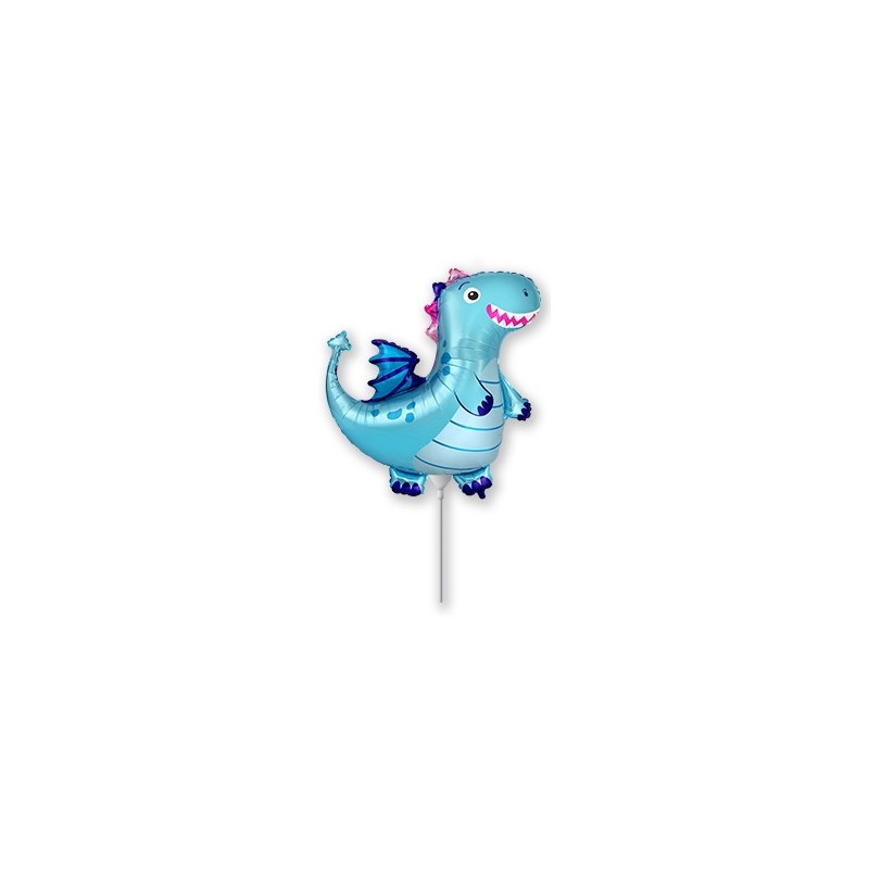 Mini folinis balionas "Drakonas"/mels. (FX14") - 1