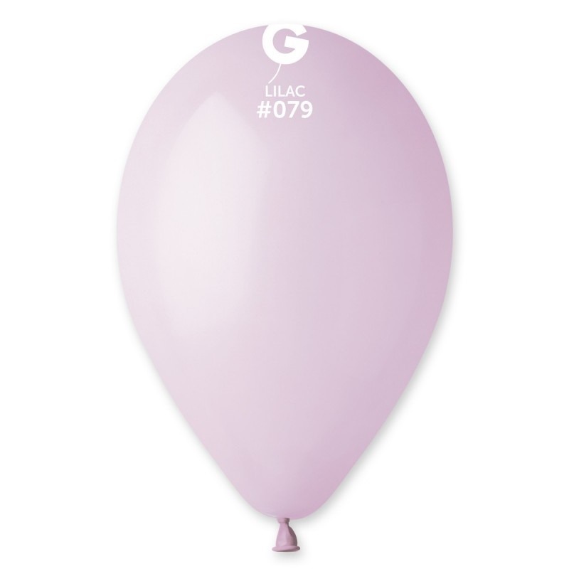 Šv. violetiniai pasteliniai balionai (10 vnt./33 cm) - 1