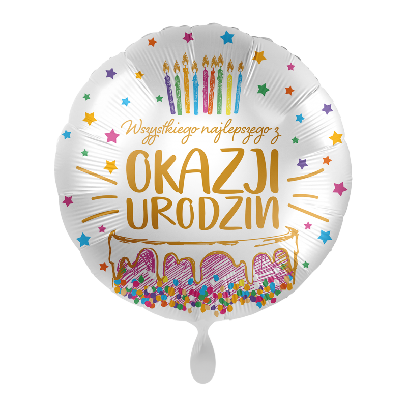 Folinis balionas "Okazji Urodzin" (17" 43 cm.) - 1