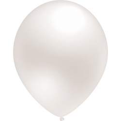 Balti perlamutriniai balionai