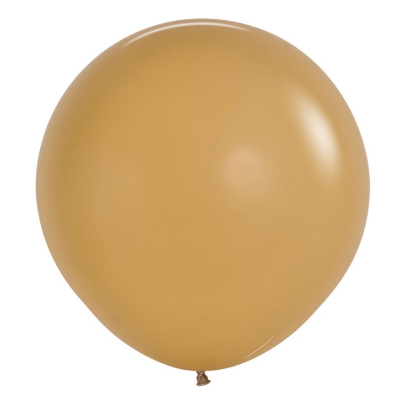 Didelis pastelinis balionas "Latte" (1vnt./60 cm.) - 1