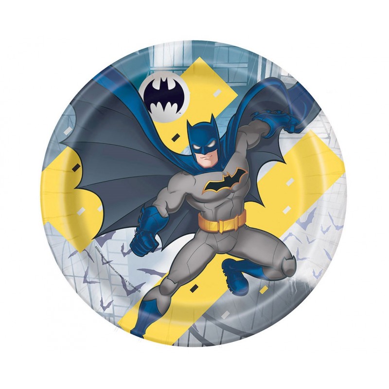 Lėkštutės "Batmen" (8vnt./23 cm.) - 1