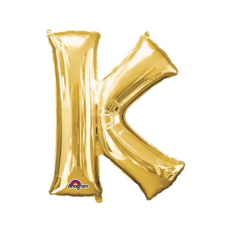 Folinis balionas raidė "K"