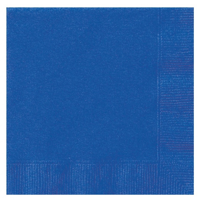 Popierinės servetėlės / mėlynos (20 vnt./33x33 cm.) - 1
