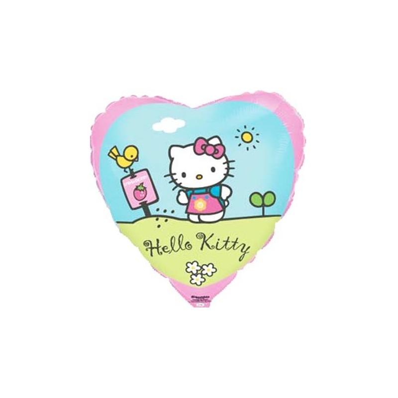 Folinis balionas "Hello Kitty" (FX/18"45 cm/Supakuota) - 1