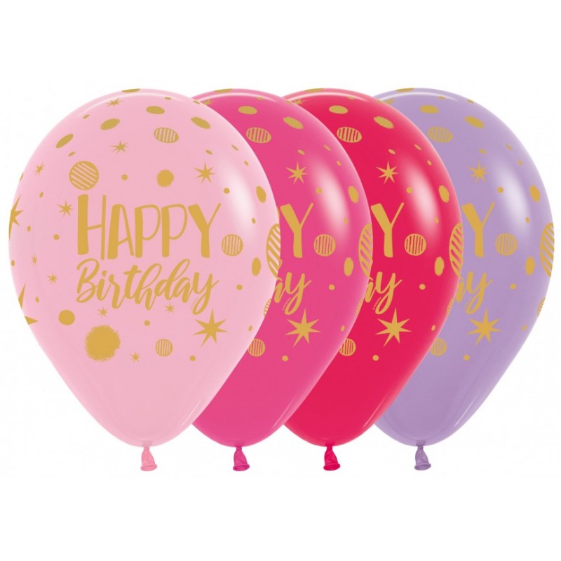 Guminiai balionai "HB party" (25 vnt./30 cm.) - 1