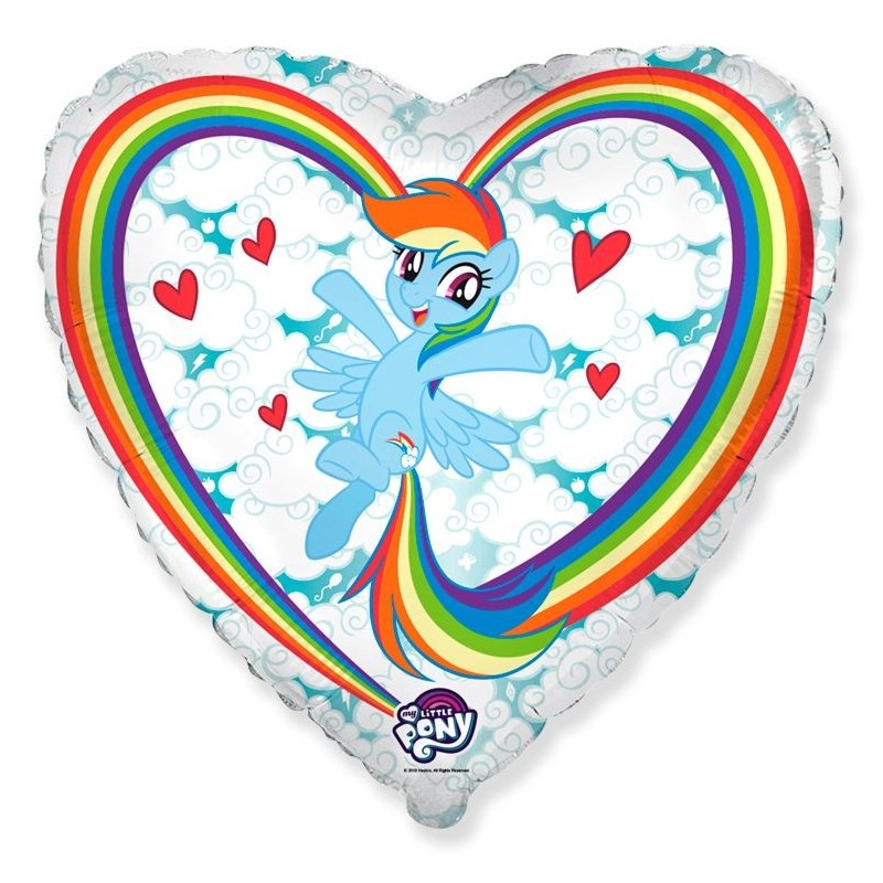 Folinis balionas "Ponis"/Supakuotas (FX/18"45 cm.) - 1