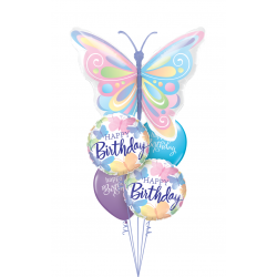 Folinis balionas "Happy Birthday"/drug.