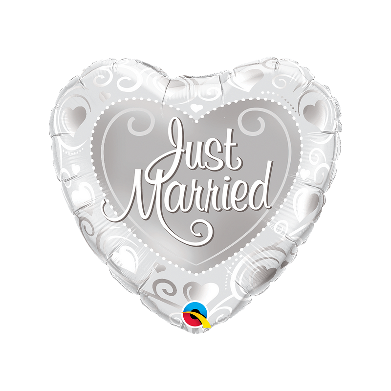 Folinis balionas "Just married"