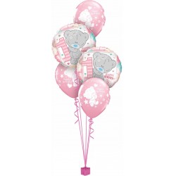 Fol. balionas "Happy Birthday meškutis"