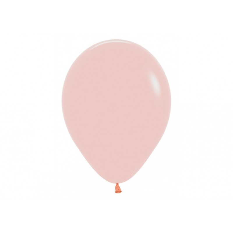 Persikinės spalvos pasteliniai balionai (50 vnt/13 cm) - 1