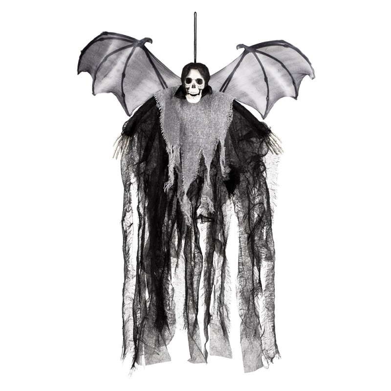 Dekoracija "Skeletas šikšnosparnis" (60 cm) - 1