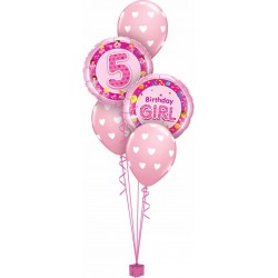 Folinis balionas "Balerinos 5"/rožinis