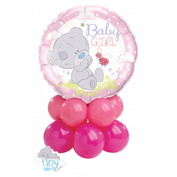 Folinis balionas "Baby girl"/rožinis