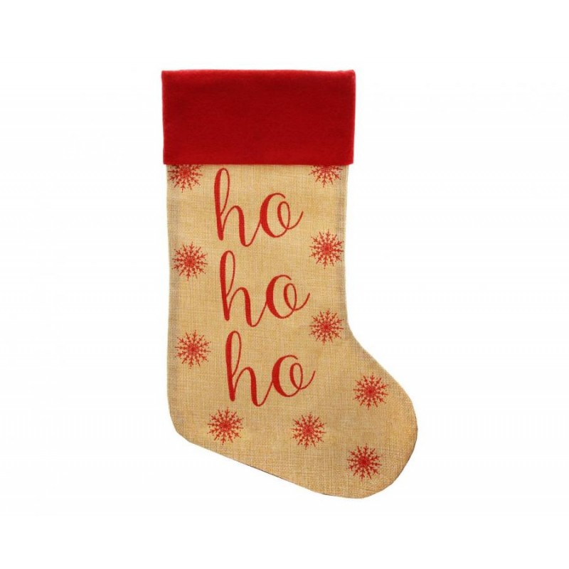 Kalėdinė kojinė "Ho Ho Ho" (1 vnt. / 37 cm) - 1