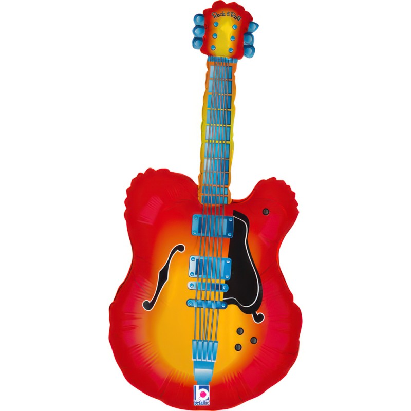 Folinis balionas "Gitara" (35" 89 cm./Supakuota) - 1