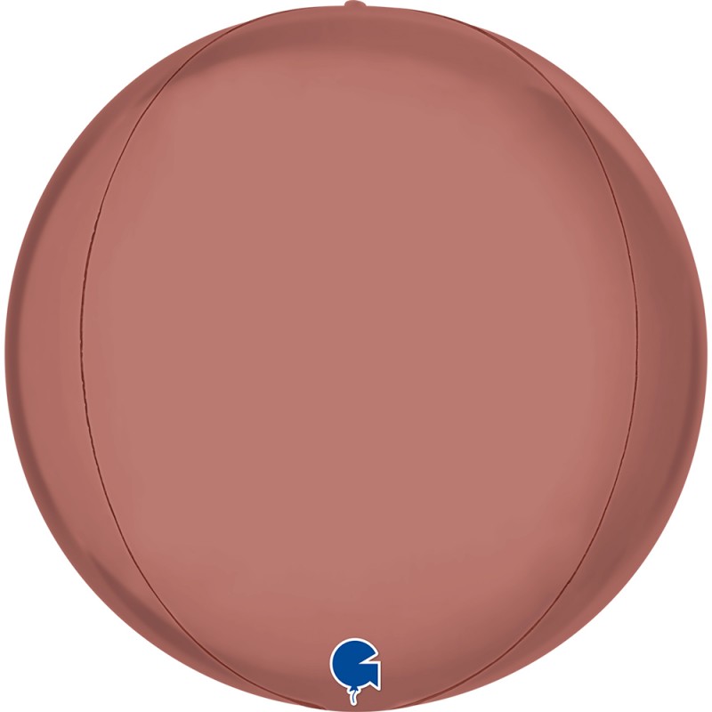 Orbz. balionas / rožinio aukso platinum (15" 38 cm.) - 1