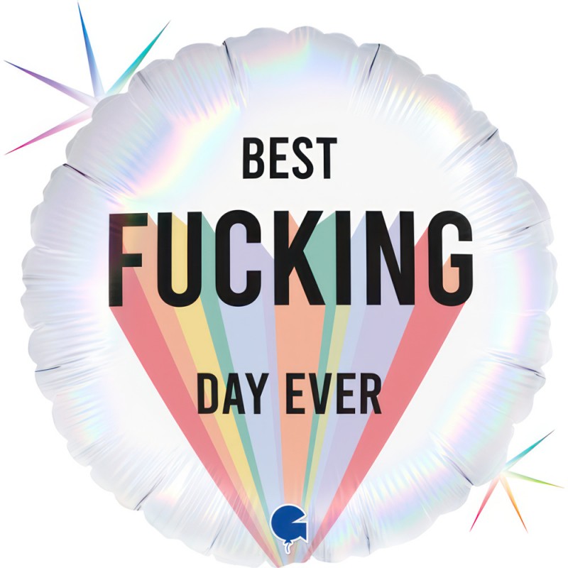 Folinis balionas/best f* day ever (18" 46 cm) - 1