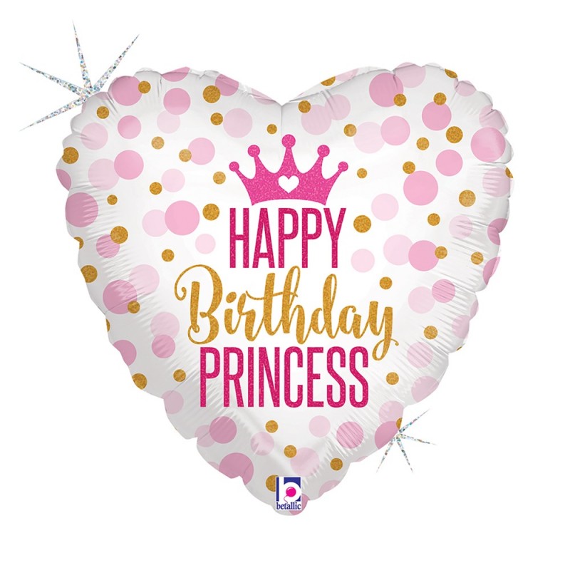 Folinis balionas "HB Princess" (18" 36x36 cm.) - 1