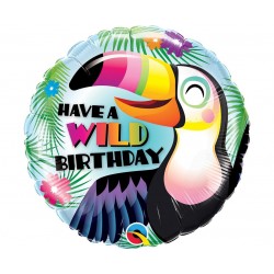Folinis balionas "Have a wild Birthday"