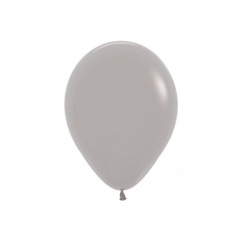Pasteliniai pilkos spalvos balionai (50 vnt./30 cm.) - 1