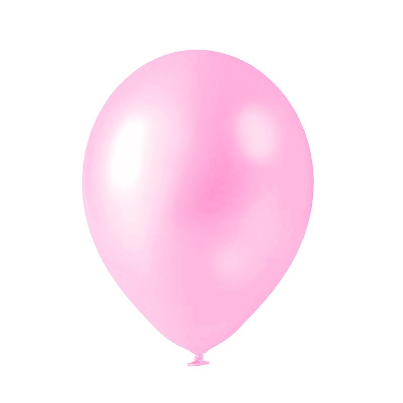 Šv. rožiniai perlamutriniai balionai (100 vnt./28 cm.) - 1