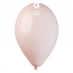 Pasteliniai balionai "Shell" (100vnt./30 cm. G110) - 1