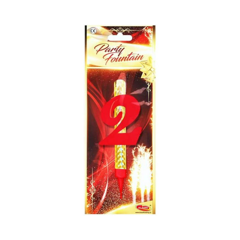 Ledų fontanas "Skaičius 2" (1 vnt./ 12 cm./I kat.) - 1