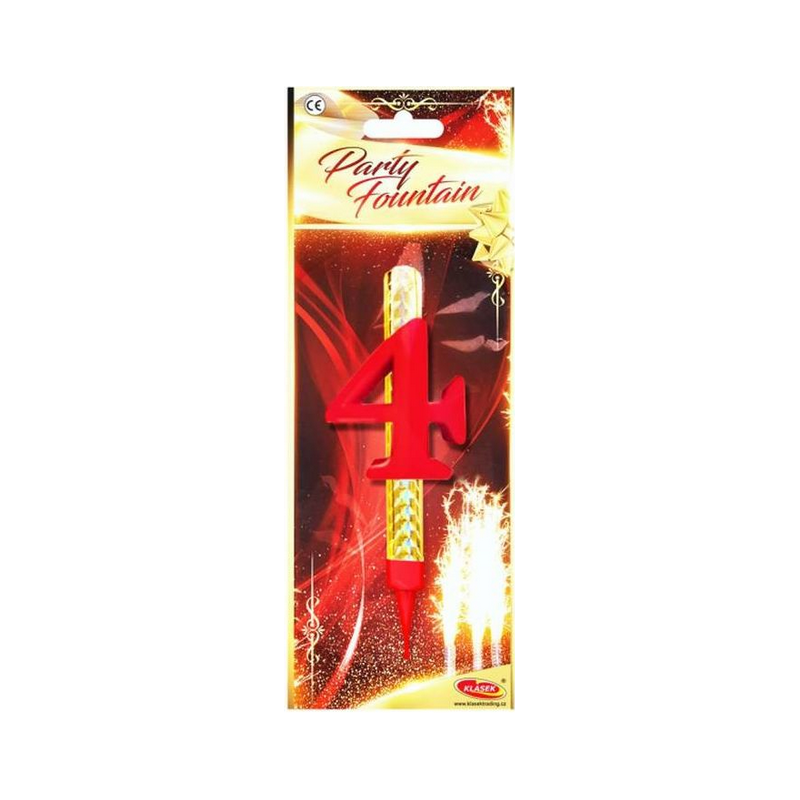 Ledų fontanas "Skaičius 4" (1 vnt./ 12 cm./I kat.) - 1