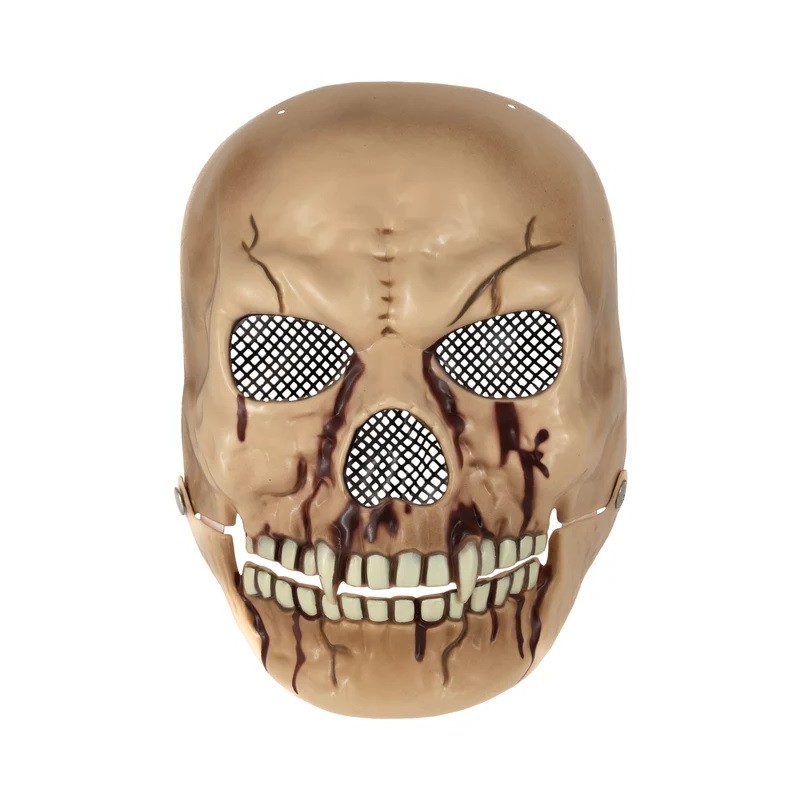 Kaukė "Skeletas su judančia burna" (1 vnt.) - 1