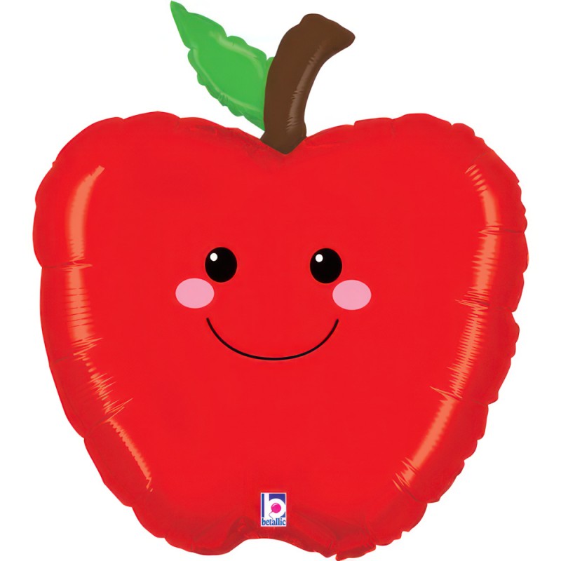 Folinis balionas "Obuolys" (20" 51 cm.) - 1
