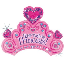 Folinis balionas "HB princesės karūna" (31" 79 cm.) - 1